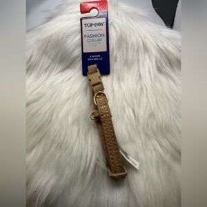 🧡10/$10 Top Paw Tan Fashion Collar for pets